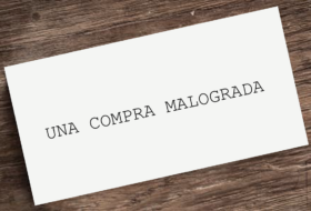 UNA COMPRA MALOGRADA de María Jesús Ramo Beltrán
